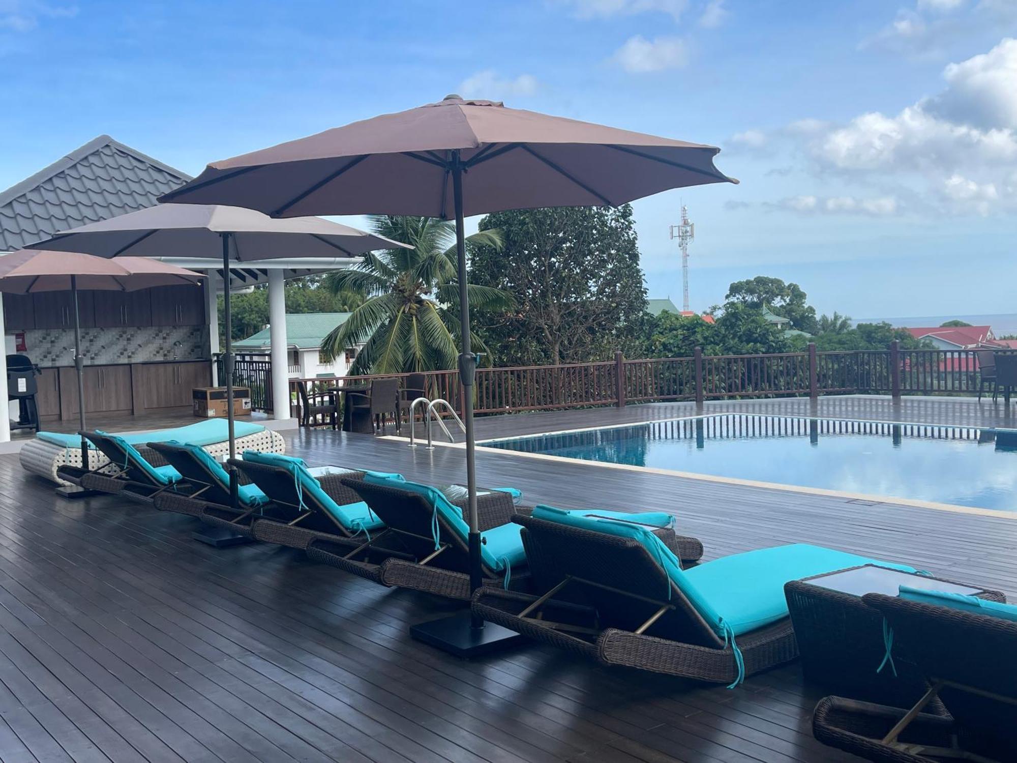 D'Offay Seaview Apartments Beau Vallon  Dış mekan fotoğraf