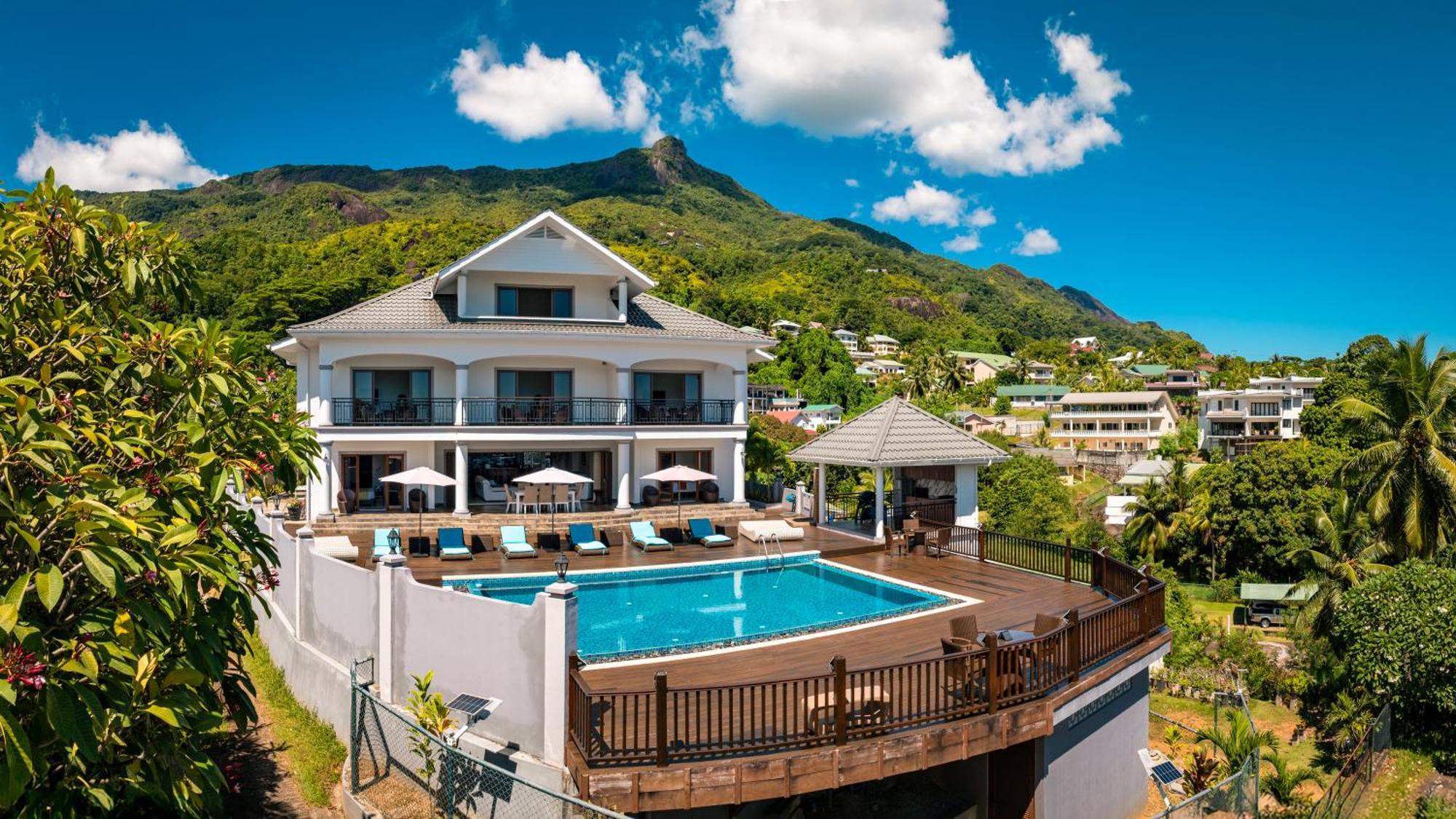 D'Offay Seaview Apartments Beau Vallon  Dış mekan fotoğraf