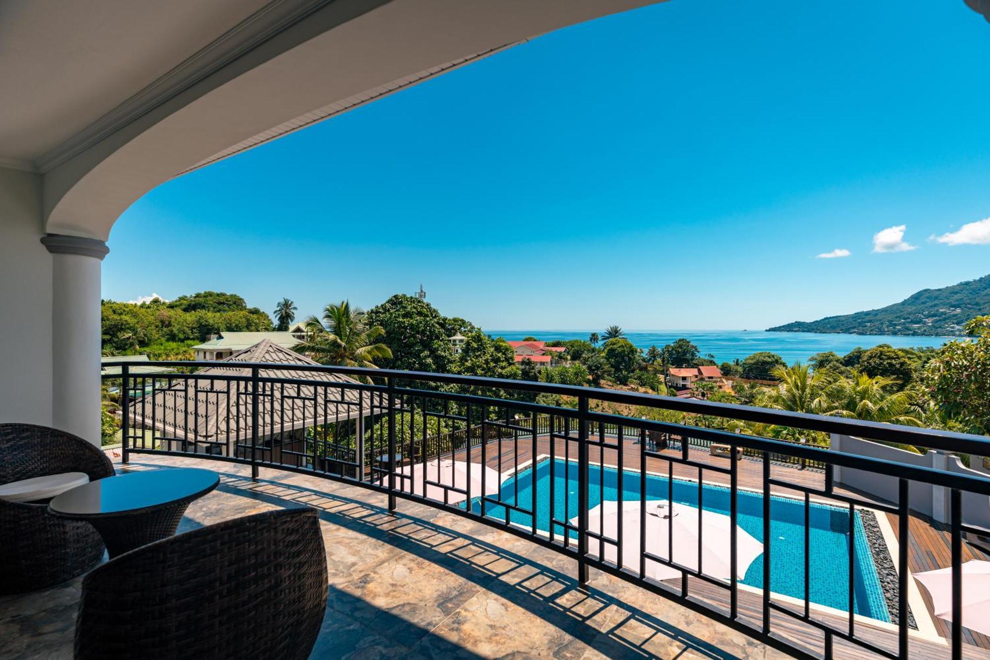 D'Offay Seaview Apartments Beau Vallon  Dış mekan fotoğraf