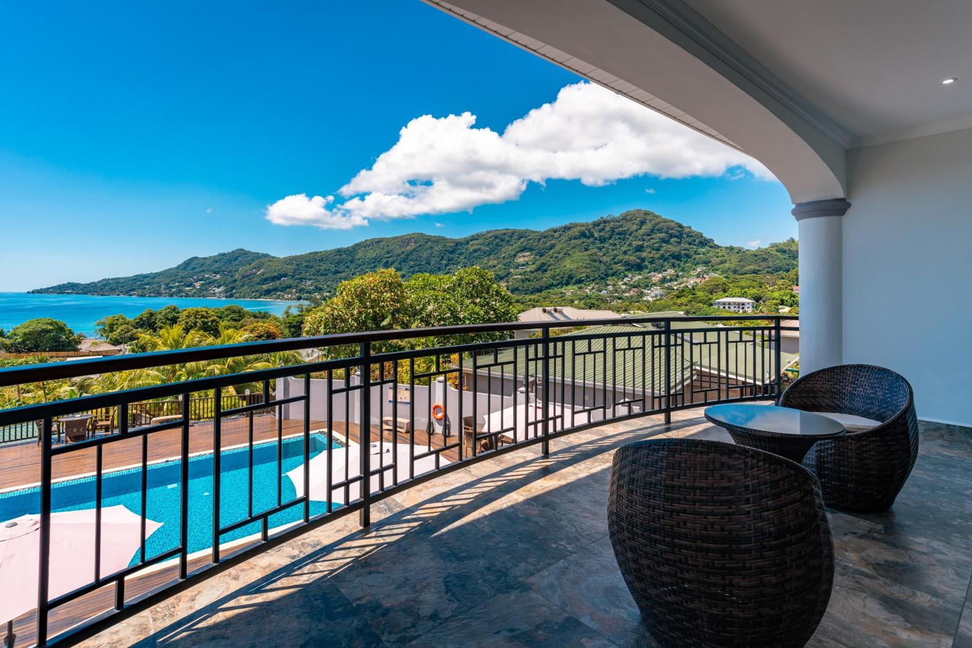 D'Offay Seaview Apartments Beau Vallon  Dış mekan fotoğraf