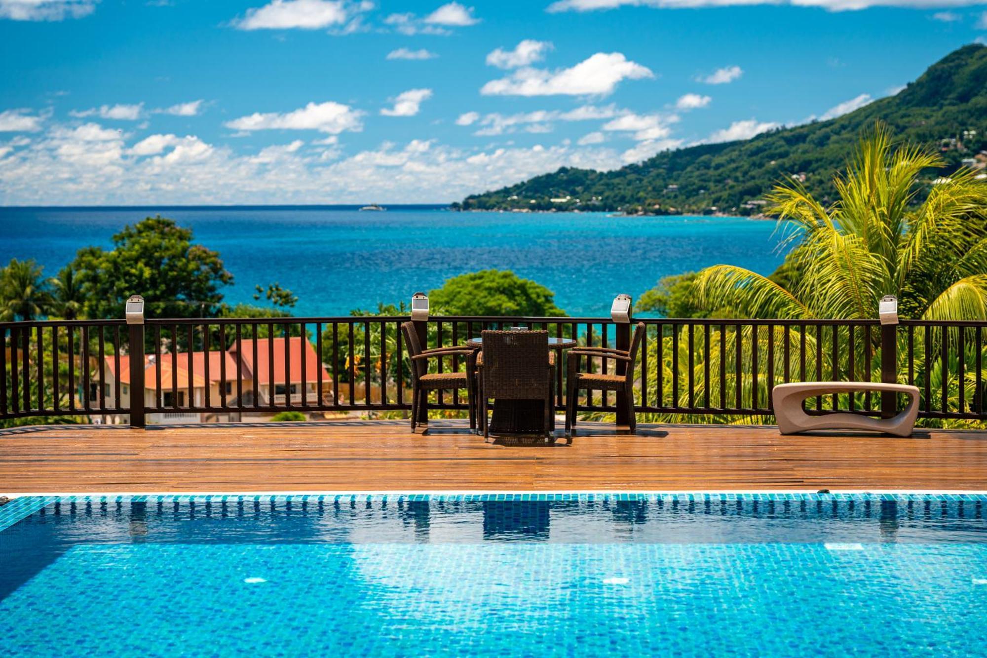 D'Offay Seaview Apartments Beau Vallon  Dış mekan fotoğraf