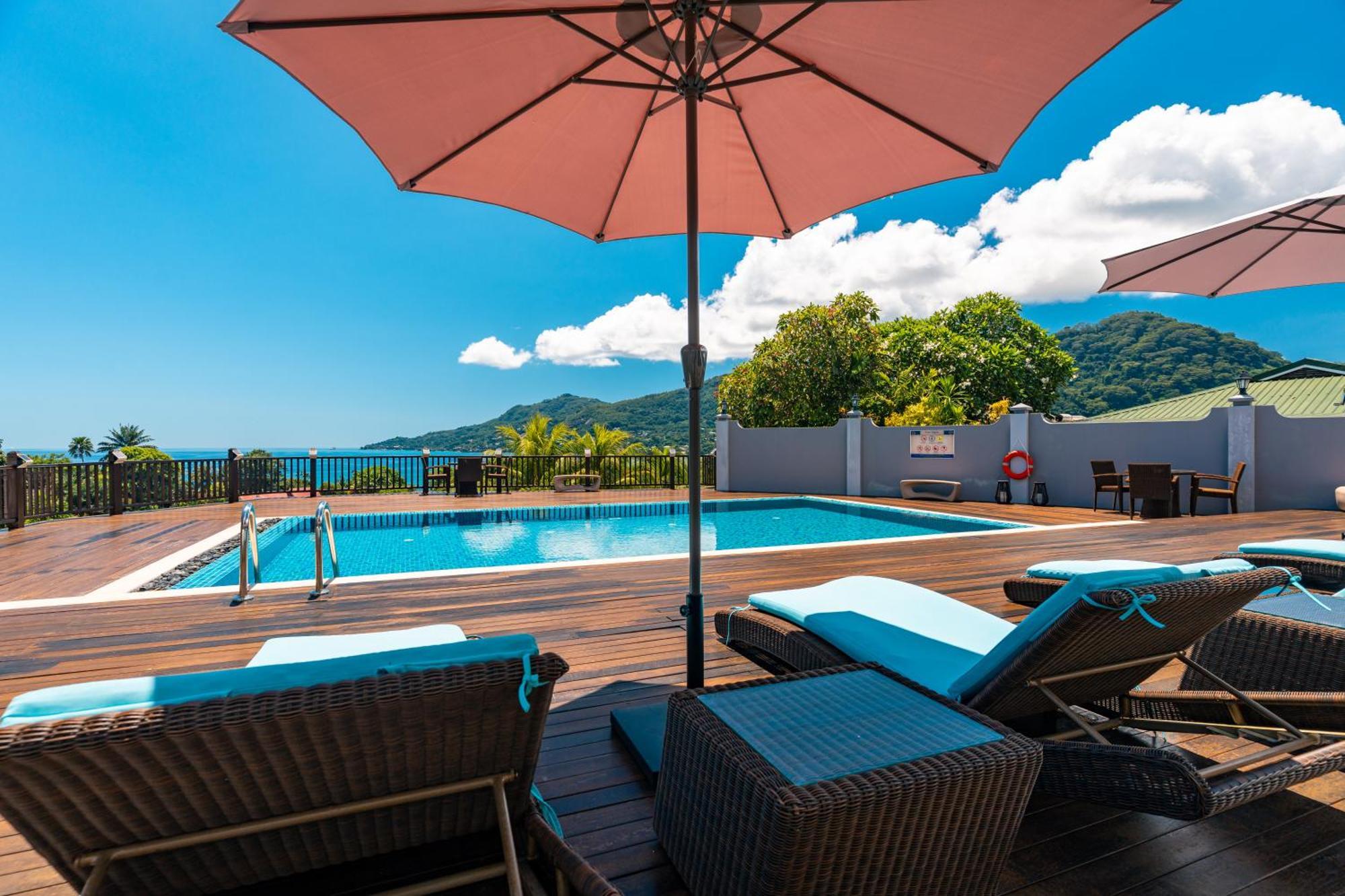 D'Offay Seaview Apartments Beau Vallon  Dış mekan fotoğraf