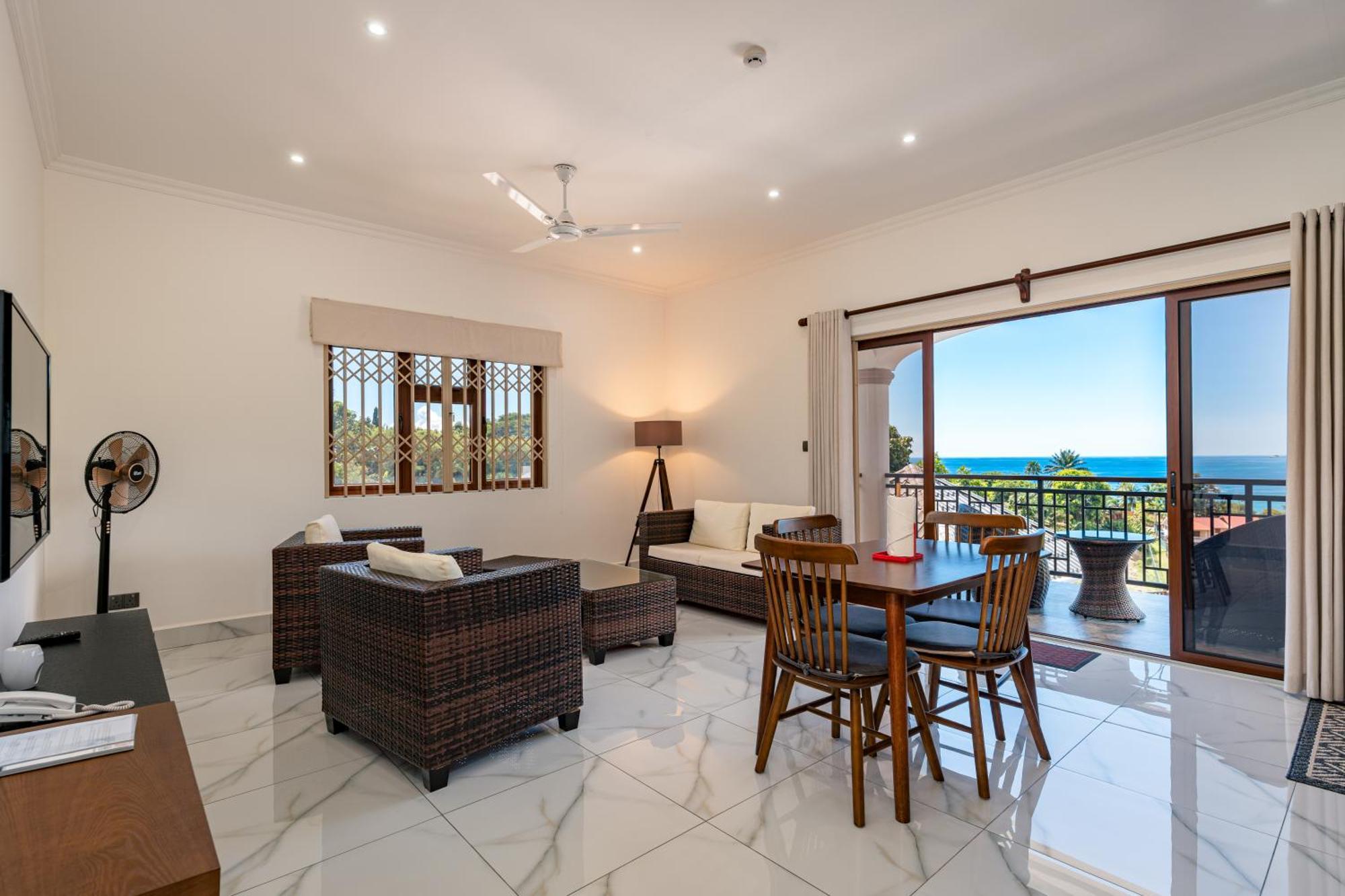 D'Offay Seaview Apartments Beau Vallon  Dış mekan fotoğraf