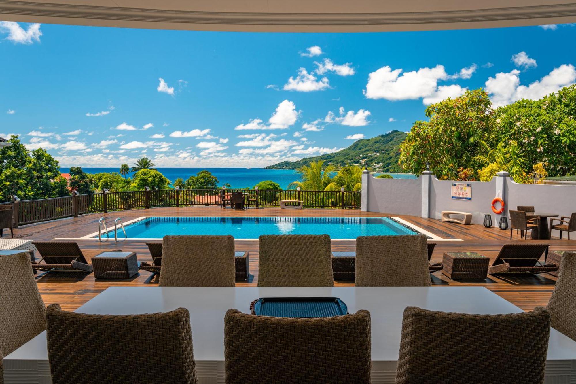 D'Offay Seaview Apartments Beau Vallon  Dış mekan fotoğraf