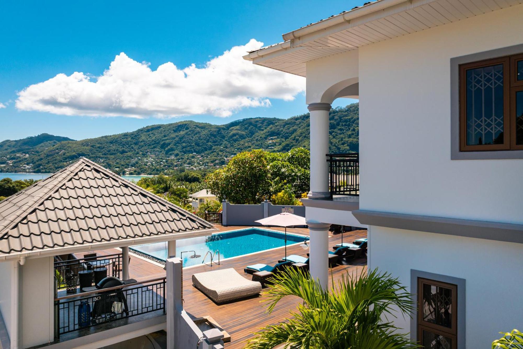 D'Offay Seaview Apartments Beau Vallon  Dış mekan fotoğraf