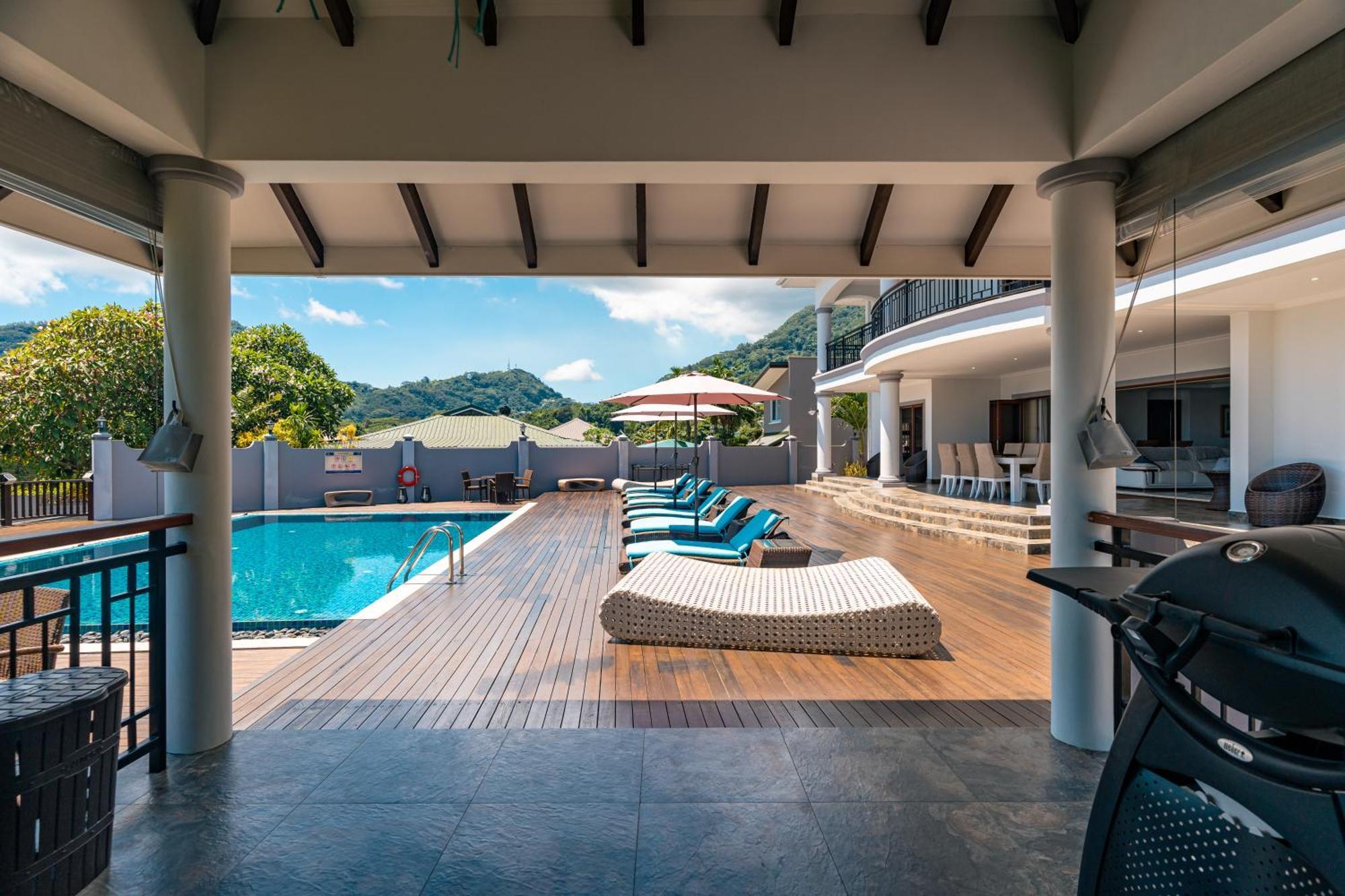 D'Offay Seaview Apartments Beau Vallon  Dış mekan fotoğraf