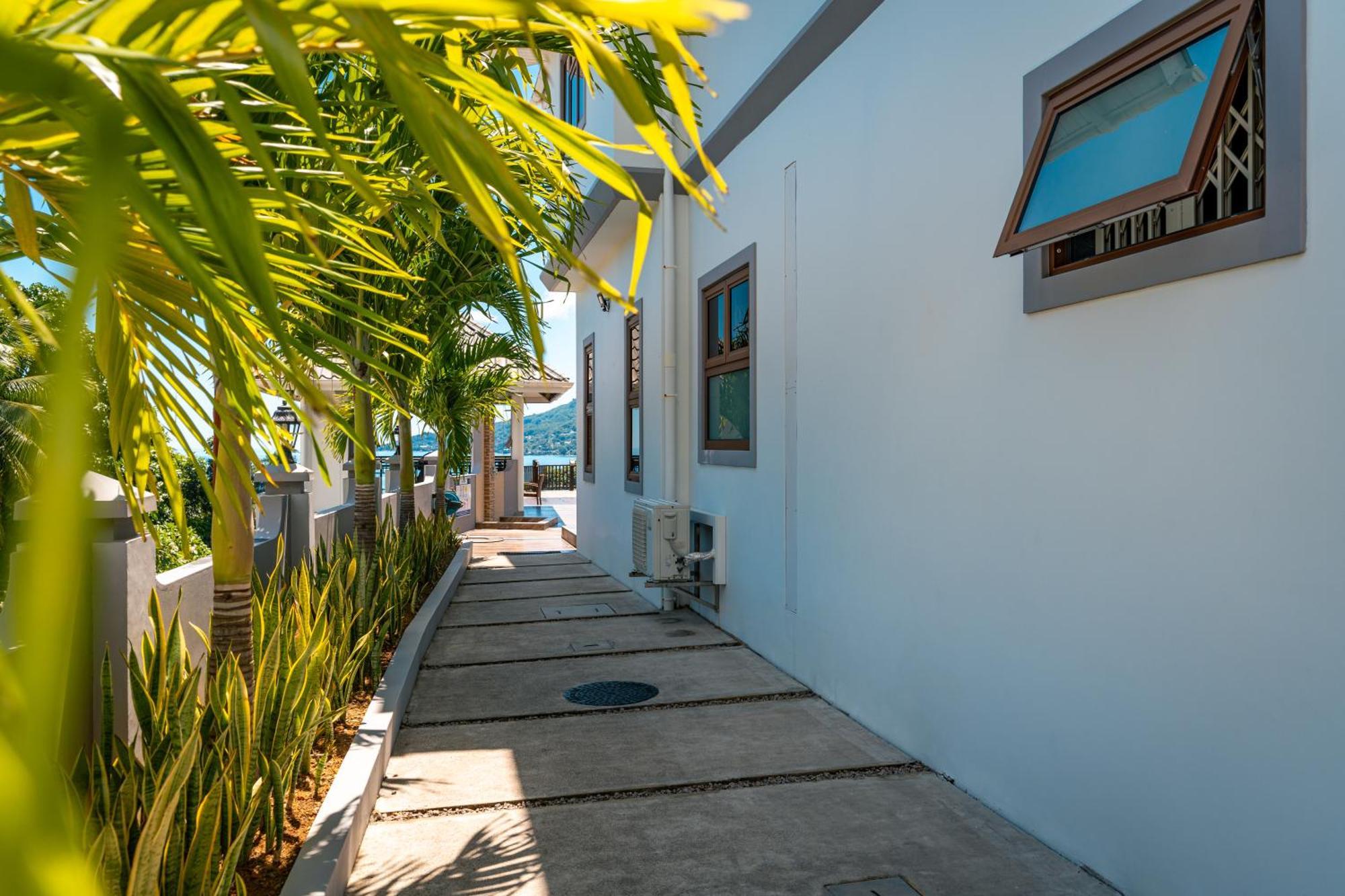 D'Offay Seaview Apartments Beau Vallon  Dış mekan fotoğraf