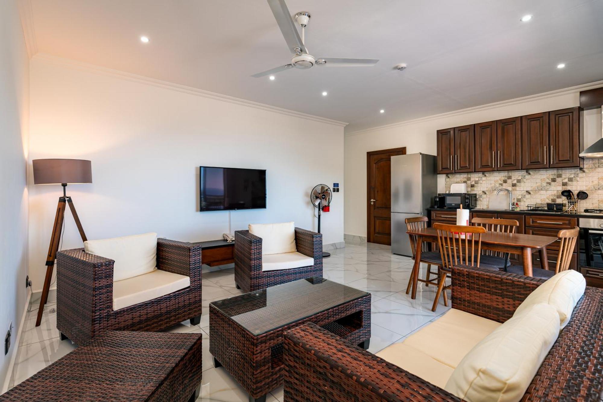 D'Offay Seaview Apartments Beau Vallon  Dış mekan fotoğraf