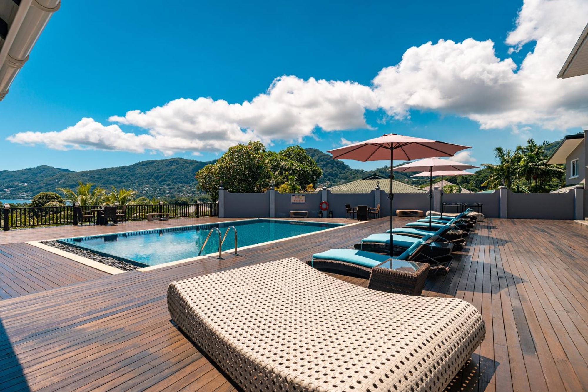 D'Offay Seaview Apartments Beau Vallon  Dış mekan fotoğraf