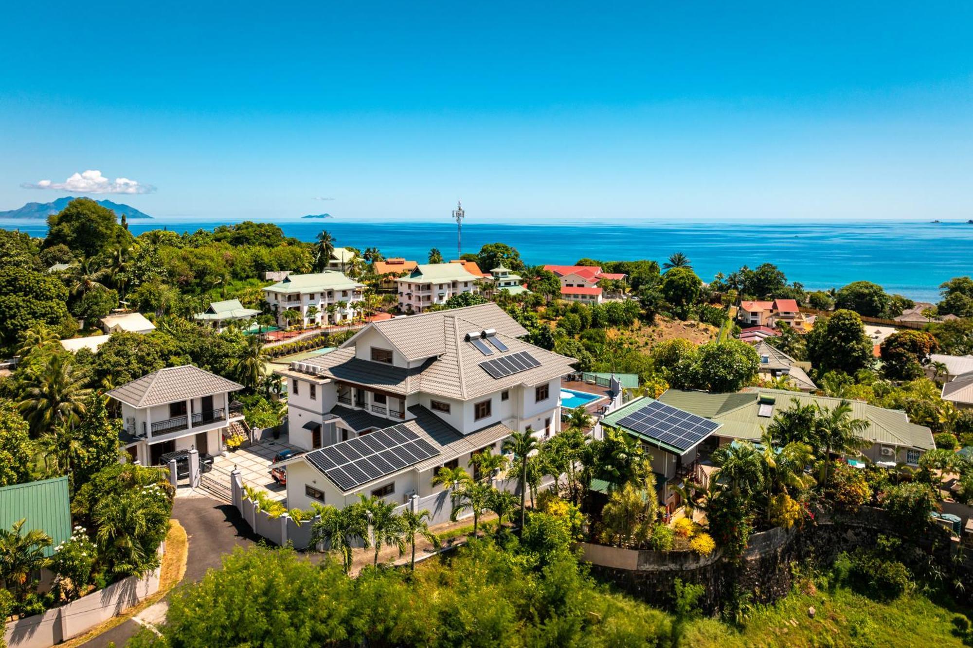 D'Offay Seaview Apartments Beau Vallon  Dış mekan fotoğraf