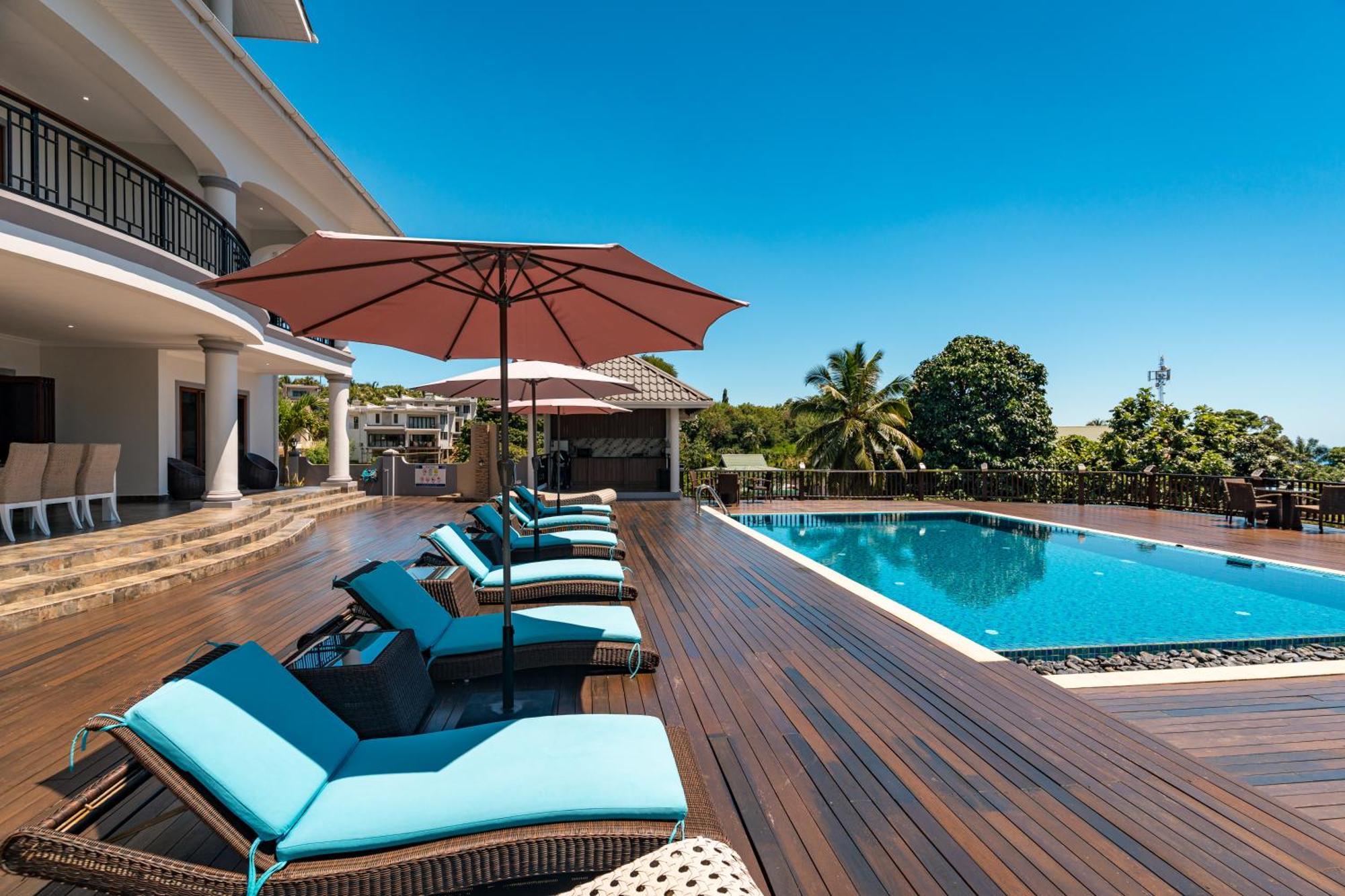 D'Offay Seaview Apartments Beau Vallon  Dış mekan fotoğraf