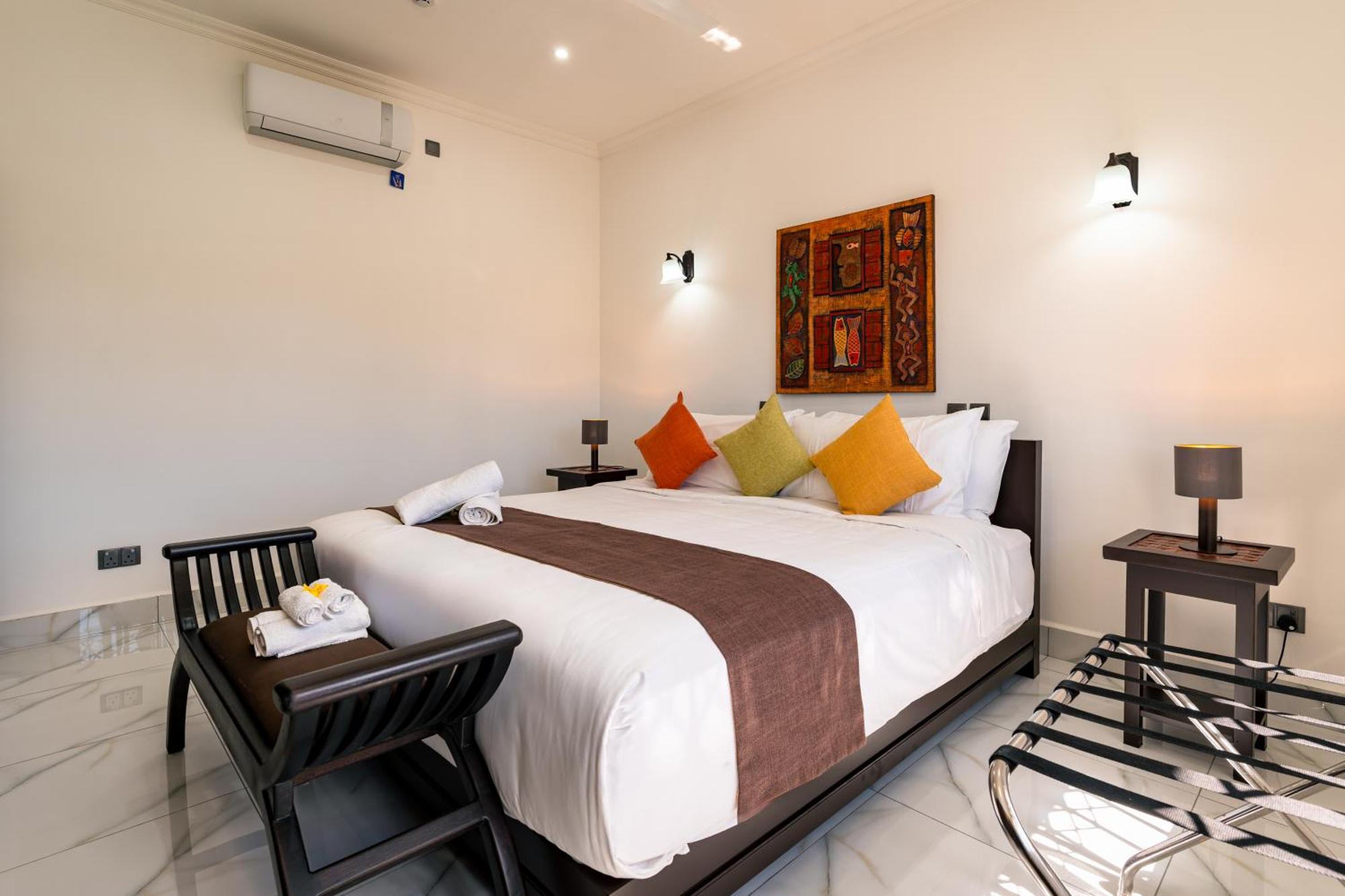 D'Offay Seaview Apartments Beau Vallon  Dış mekan fotoğraf