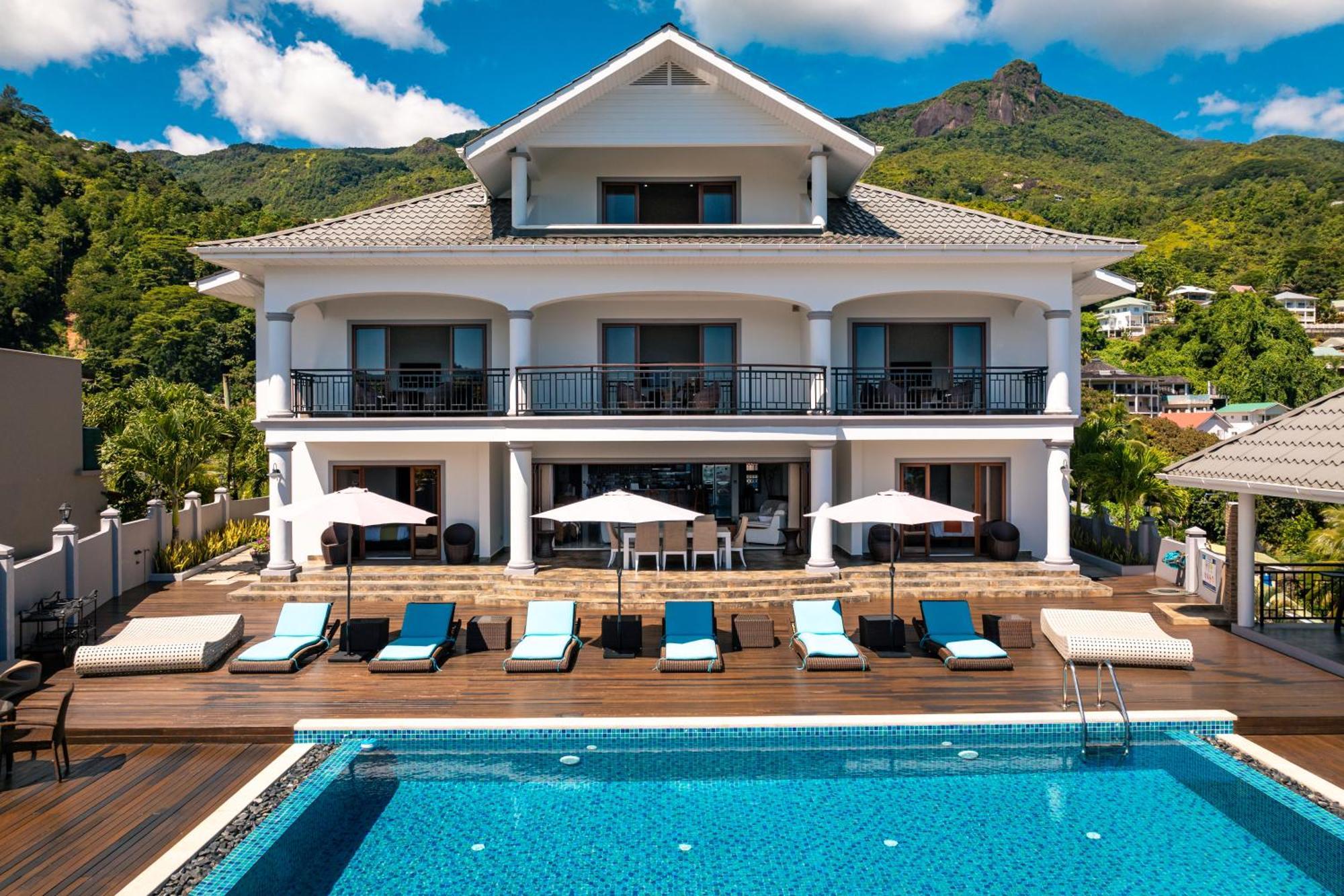 D'Offay Seaview Apartments Beau Vallon  Dış mekan fotoğraf
